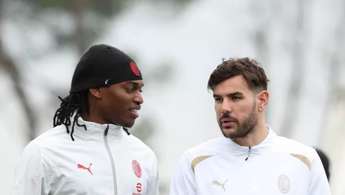Theo Hernandez Leao allenamento Serie A 2024-2025