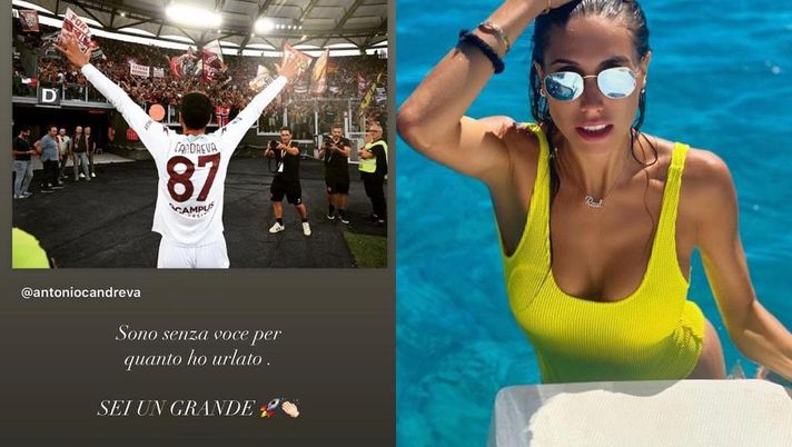 Lady Candreva impazzisce per la doppietta di Antonio: “Sono senza voce per quanto ho…” - immagine 1