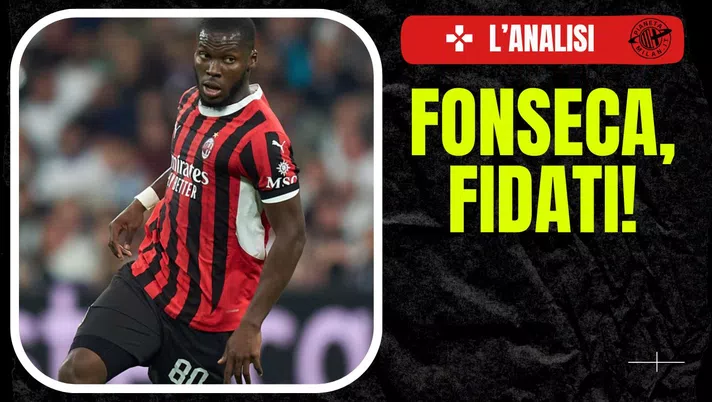 Yunus Musah AC Milan Real Madrid-Milan 1-3 Champions League 2024-2025
