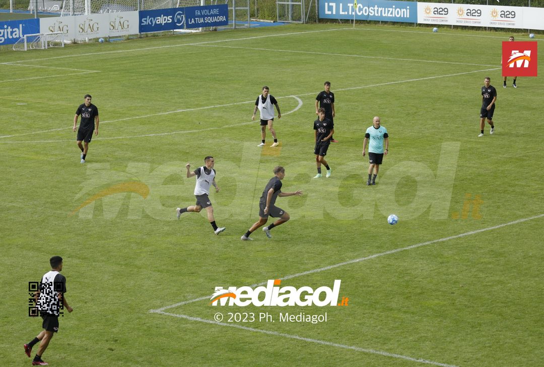 FOTO Ritiro Palermo, day 2: partitella e colloquio Corini-Rinaudo (Gallery) - immagine 32