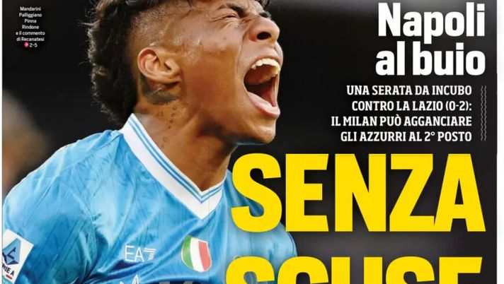 Prime pagine giornali sportivi oggi: il Napoli sui media- immagine 1