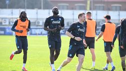 Doppio allenamento per gli azzurri a Castel Volturno, il lavoro svolto dalla squadra