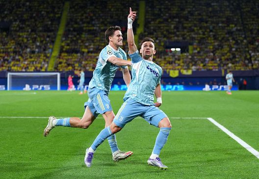 Francisco Conceicao, Juventus, autore del gol del 2-1 col Villarreal in Champions League (Foto di Aitor Alcalde/Getty Images) Juventus, la beffa dell’ex vanifica la reazione: Tudor è un pari amaro- immagine 2