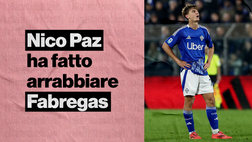 Como, Nico Paz incanta ma fa arrabbiare Fàbregas: ecco perché | VIDEO