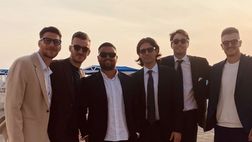 FOTO Palermo: Soleri, Lancini e Massolo al matrimonio dell’ex rosanero Luperini