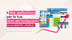 File Asta Fantacalcio 2025/2026: il file Excel definitivo per gestire ed organizzare al meglio le vostre aste