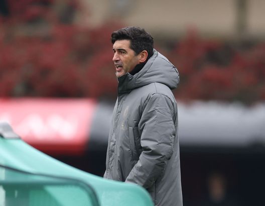 Paulo Fonseca ieri a Milanello (Foto di Claudio Villa/AC Milan via Getty Images)  Milan-Champions