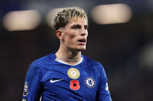 Londra, Inghilterra - 8 novembre 2025: Alejandro Garnacho durante la partita contro il Wolverhampton. (Foto di Julian Finney/Getty Images) Chelsea, Maresca elogia Garnacho: “È stato molto bravo in diverse situazioni”- immagine 2