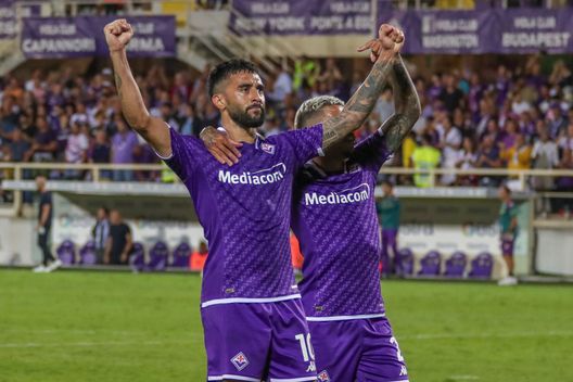 GERMOGLI PH: 31 AGOSTO 2023 FIRENZE STADIO ARTEMIO FRANCHI PLAY OFF UEFA CONFERENCE LEAGUE FIORENTINA VS RAPID VIENNA NELLA ESULTANZA GOL GONZALEZ DODO' Polverosi: “Nico, l’operazione più importante del mercato della Fiorentina”- immagine 2