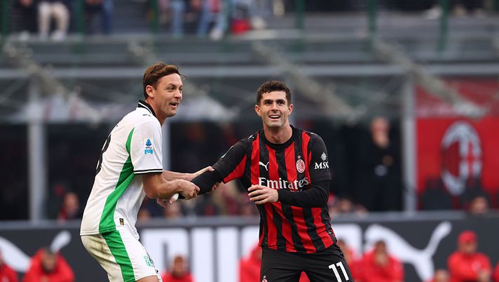 gol-annullato-loftus-cheek-pulisic-milan-sassuolo-contatto-arbitri-var