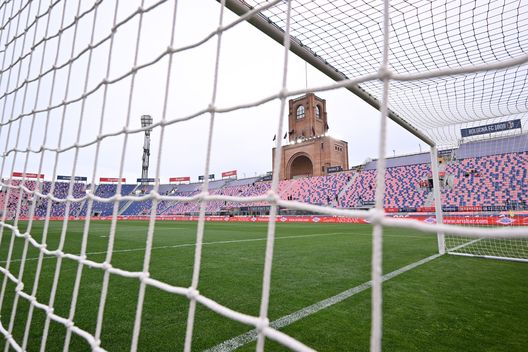 BOLOGNA, ITALY - APRIL 01: A general view inside the stadium prior to the Serie A TIM match between Bologna FC and US Salernitana at Stadio Renato Dall'Ara on April 01, 2024 in Bologna, Italy. (Photo by Alessandro Sabattini/Getty Images)