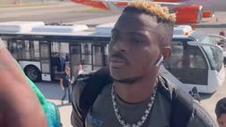 Napoli in partenza per Dimaro: presente anche Osimhen all’imbarco