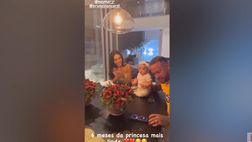 VIDEO / Neymar: la figlia compie gli anni, lui gioca a poker