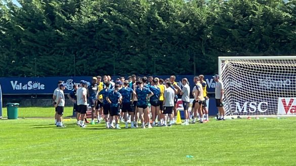 Dimaro day 4, allenamento concluso: azzurri stremati. Presente anche De Laurentiis! - immagine 4