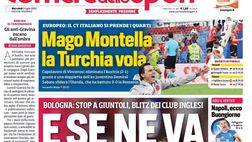 PRIMA PAGINA CORRIERE DELLO SPORT OGGI: “Napoli, ecco Buongiorno”