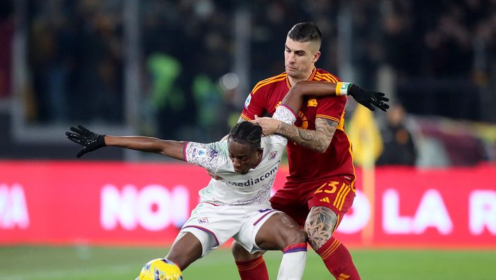 Roma-Fiorentina 1-1: a Lukaku risponde Quarta. Mourinho chiude in 9 uomini - immagine 1