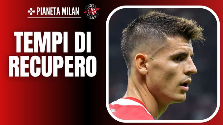 Subito un infortunio muscolare per Álvaro Morata (attaccante AC Milan) | Milan News (Getty Images) AC Milan infortunio Morata