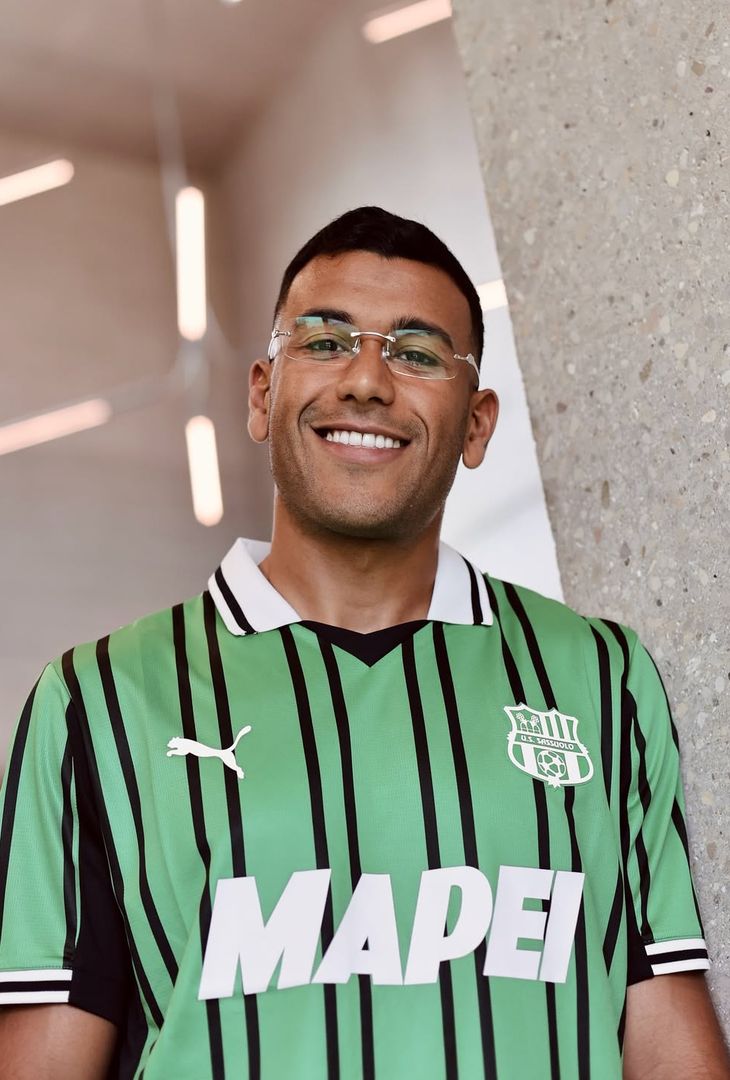 Sassuolo, iniziata l’avventura di Cheddira: le prime immagini in maglia neroverde - immagine 6