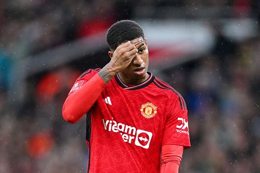 Marcus Rashford (Photo by Michael Regan/Getty Images) Rashford derby