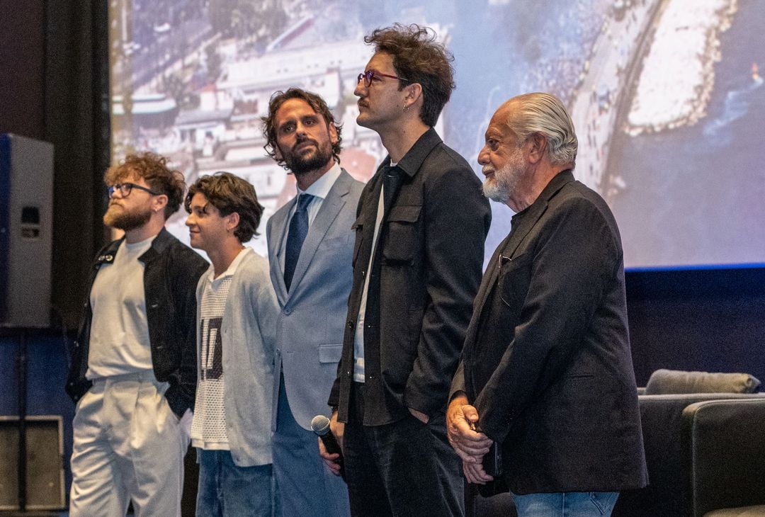Il Napoli e De Laurentiis presentano in anteprima il film scudetto: le foto GALLERY - immagine 14