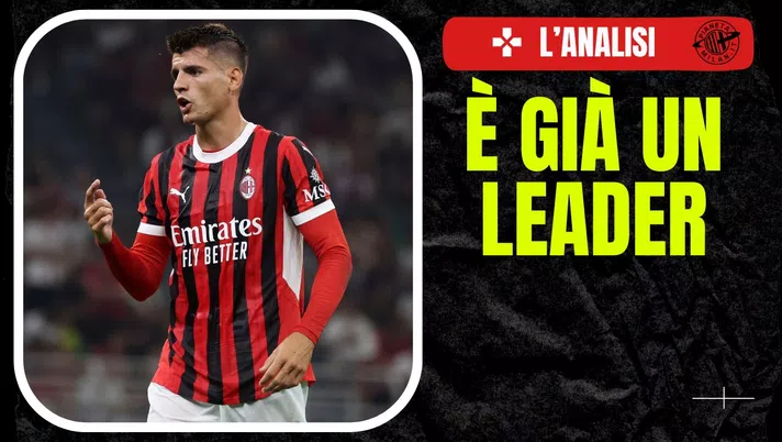 Álvaro Morata AC Milan Milan-Torino 2-2 Serie A 2024-2025