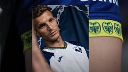La seconda maglia del Verona 2024/25