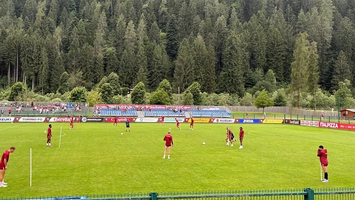 L’allenamento mattutino a Pinzolo: Radonjic in gruppo, prima seduta per Ricci-Tameze - immagine 1