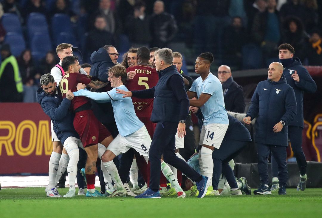 Roma-Lazio 2-0 – FOTO GALLERY - immagine 118