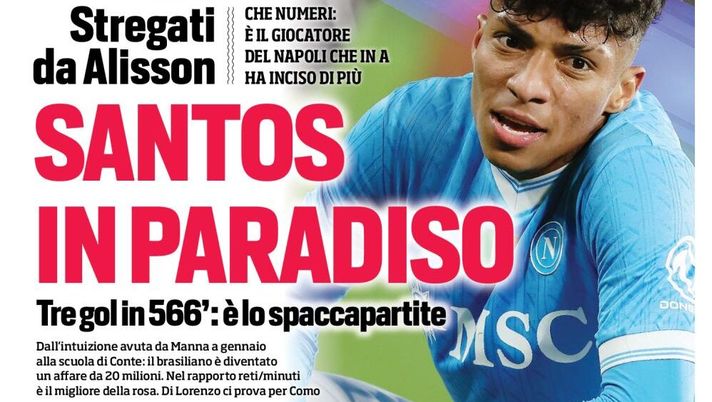 Prime pagine giornali sportivi oggi: il Napoli sui media- immagine 1