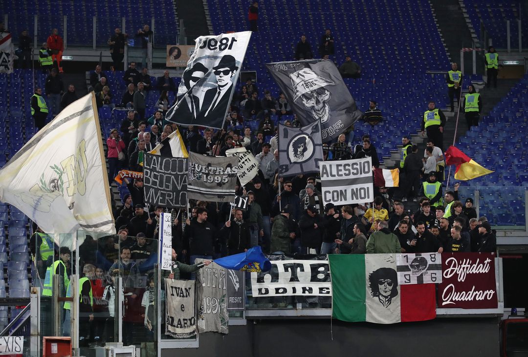 Tifosi Udinese e Roma