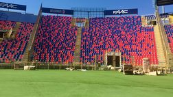 Domani sera bella cornice al Dall’Ara: ecco il numero di spettatori