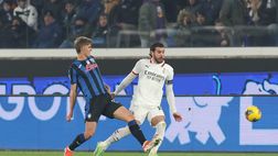 Atalanta-Milan, De Ketelaere: “Contento del gol. Non è mai fallo su Theo”