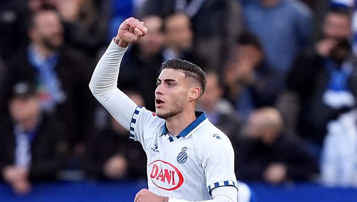 VITORIA-GASTEIZ, SPAIN - NOVEMBER 02: Roberto Fernandez of RCD Espanyol celebrates scoring his team's first goal during the LaLiga EA Sports match between Deportivo Alaves and RCD Espanyol de Barcelona at Estadio de Mendizorroza on November 02, 2025 in Vitoria-Gasteiz, Spain. (Photo by Juan Manuel Serrano Arce/Getty Images) Espanyol-Alaves: dove vedere la Liga in Streaming e in TV - immagine 1