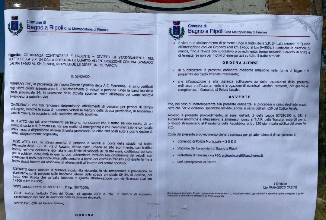 VN – Qui Viola Park: ecco com’è la situazione all’esterno del nuovo centro sportivo - immagine 6