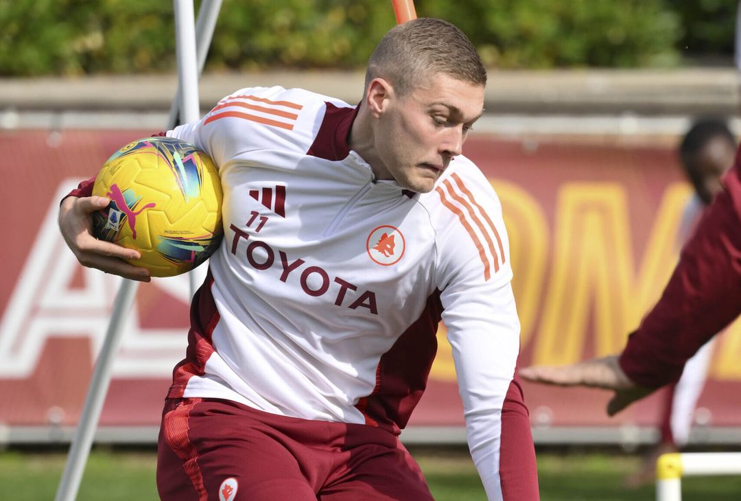 Trigoria, l’allenamento a due giorni dal Como – FOTO GALLERY - immagine 2