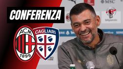 Milan-Cagliari, Conceicao: “Bisogna essere cattivi sotto porta”