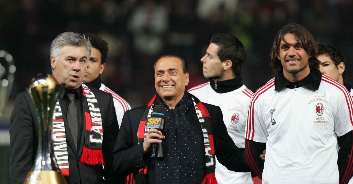 Ex Milan, Maldini si accoda a Galliani: commovente ricordo di Berlusconi