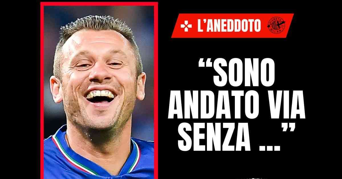 Ex Milan, Cassano e la lite col cameriere: “Voleva 80 euro di mancia, ma io …” Ex Milan, Cassano e la lite col cameriere: “Voleva 80 euro di mancia, ma io …”