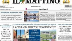 PRIMA PAGINA IL MATTINO OGGI: “Napoli e il Napoli una sola anima”