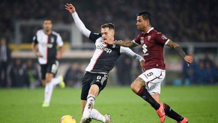 TURIN, ITALY - NOVEMBER 02: Juventus player Aaron Ramsey during the Serie A match between Torino FC and Juventus at Stadio Olimpico di Torino on November 02, 2019 in Turin, Italy. (Photo by Daniele Badolato - Juventus FC/Juventus FC via Getty Images) Contro la Juventus conservereste i diffidati in vista del Brescia? - immagine 1