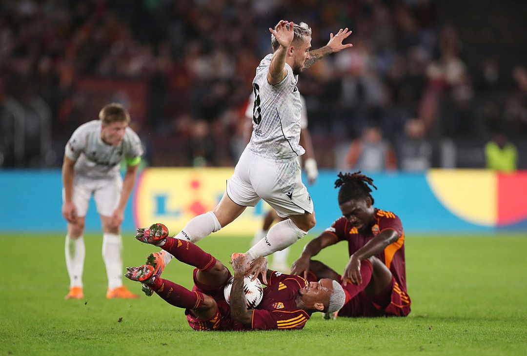 Roma-Viktoria Plzen 1-2 – FOTO GALLERY - immagine 30