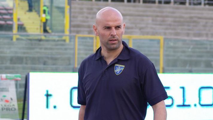 Il tecnico del Frosinone Stellone (fonte reggionelpallone.com) difesa