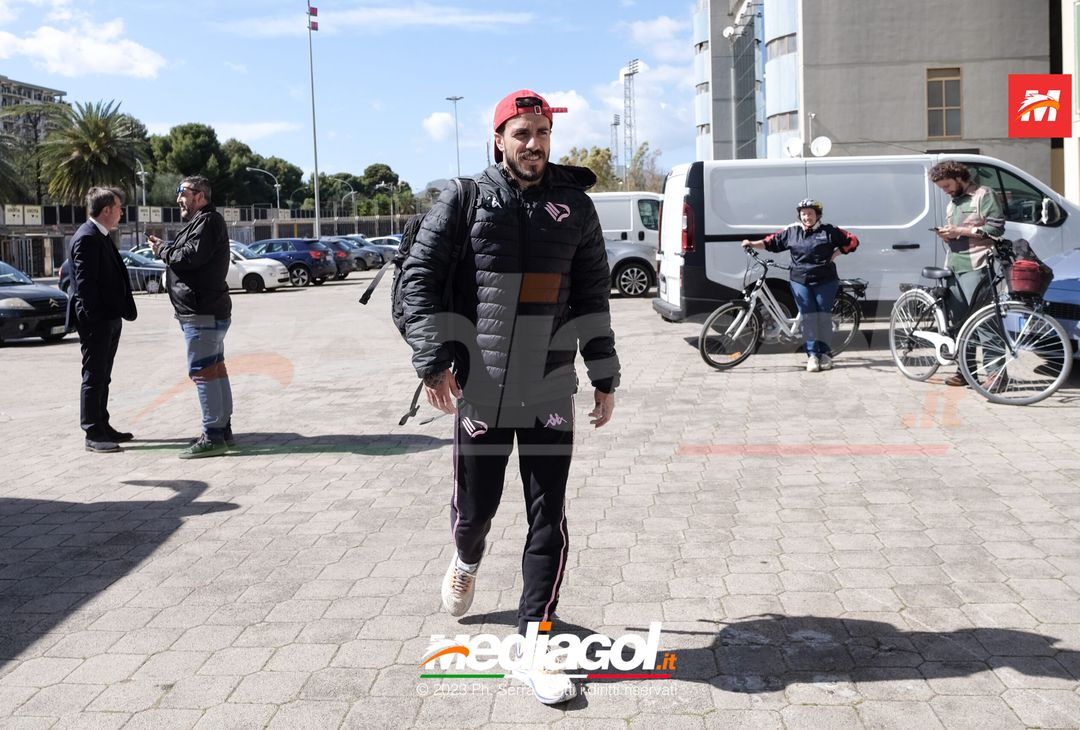 FOTO Venezia-Palermo, i Rosanero in partenza dal “Renzo Barbera” (GALLERY) - immagine 15