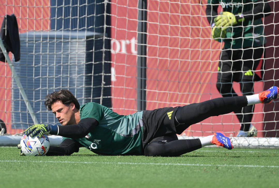 Roma, scarico a Trigoria e partitella con l’Ostiamare – FOTO GALLERY - immagine 13