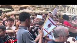 VIDEO – Nkunku e Odogu incontrano i tifosi allo store di Via Dante