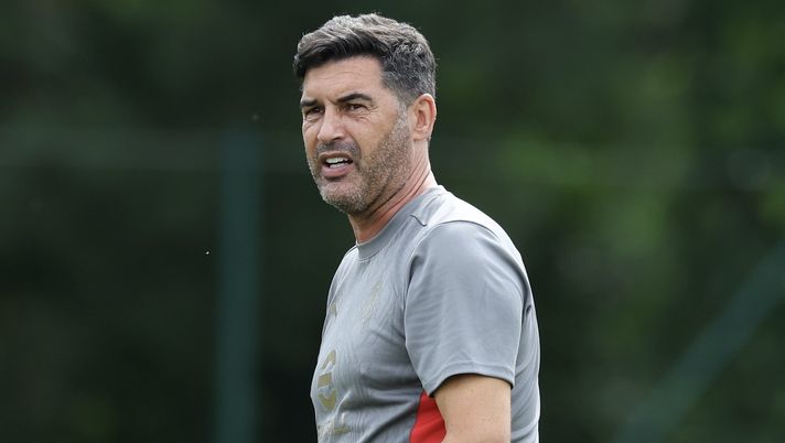 Paulo Fonseca AC Milan allenamento Milanello