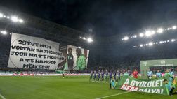 Fumogeni e frase celebre di Terence Hill: così Stankovic vince il derby di Budapest