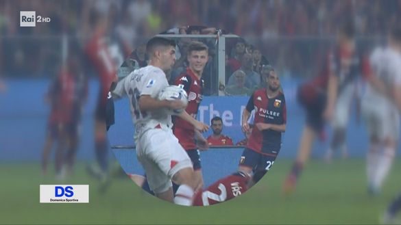 Gol Pulisic Genoa Milan