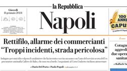 LA PRIMA PAGINA LA REPUBBLICA NAPOLI: “Osimhen all’attacco del manager di Kvara”