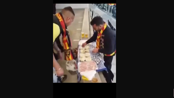 Video – Picnic dei tifosi del Lecce sugli spalti: c’è di tutto!